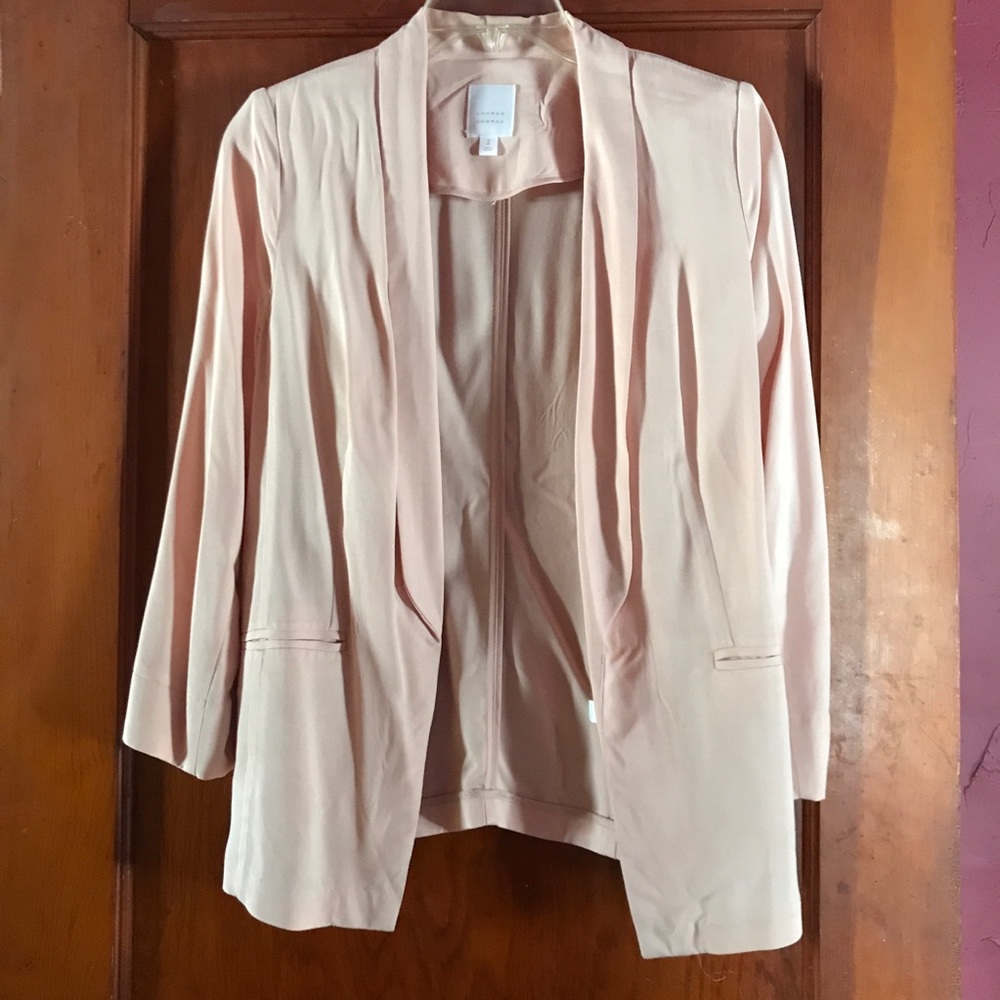 LC Lauren Conrad Blush Blazer